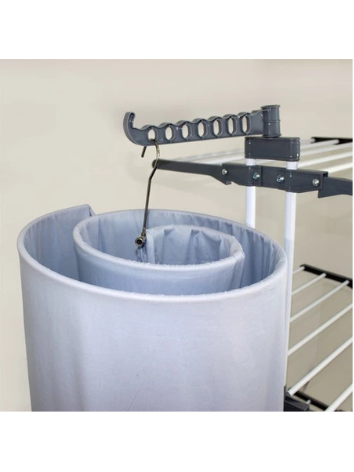 Varal Cabide Espiral Circular Caracol Para Lençol e Toalha e Mantas