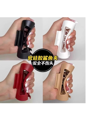 Clipes De Tubarão De Silicone Macio Que Não Têm Medo De Cair 2025 Novo Volume De Cabelo De Tamanho Grande E Para Mulhere