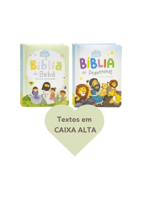 Livro Bíblico do Bebê - dos Pequeninos | Bíblia Infantil para Menino Menina Criança Ilustrado Capa Dura Histórias Jesus