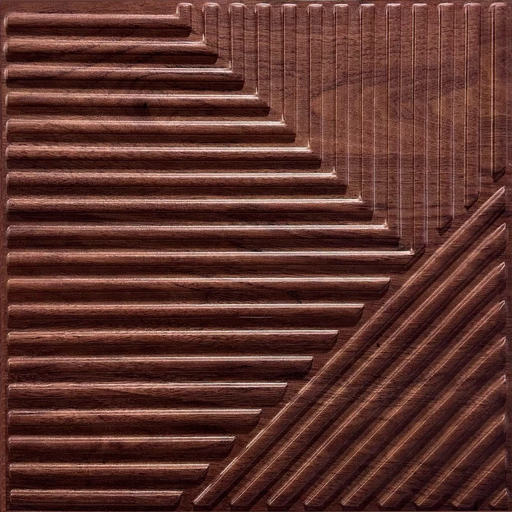 10 Placas PVC UV 3d Revestimento De Parede Decorativa Colorida Ripada Abstrata 50cm