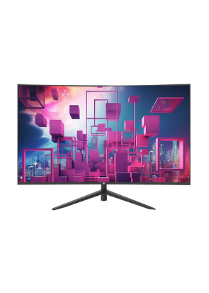 Monitor Led 31,5" Tronos Frameless Curvo Fullhd 75hz R1500 Preto