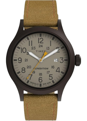 Timex Expedition Scout 40mm Men’s Analog Watch | Luminous Hands | Durable Comfortable Adjustable Strap | 24 Hour Time | Rugged Outdoor Watch | 50M Water Resistance