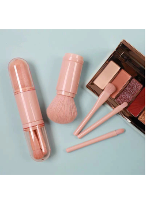 4 Em 1 Telescópica Viagem Portátil De Maquiagem Conjunto