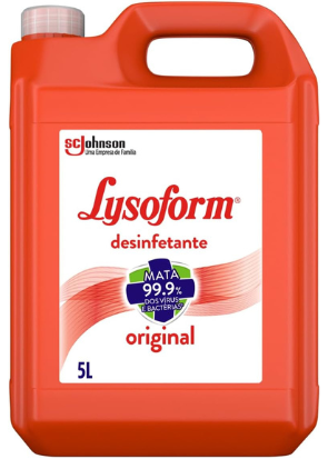 Lysoform Original, Desinfetante Líquido, Limpeza Casa, 5L
