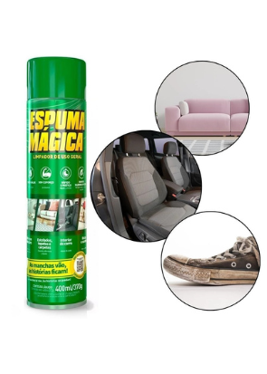 Espuma Magica Spray Limpa Seco Proauto 400ml